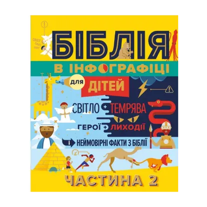 Зображення Біблія в інфографіці для дітей. Частина 2