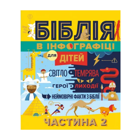 Зображення Біблія в інфографіці для дітей. Частина 2