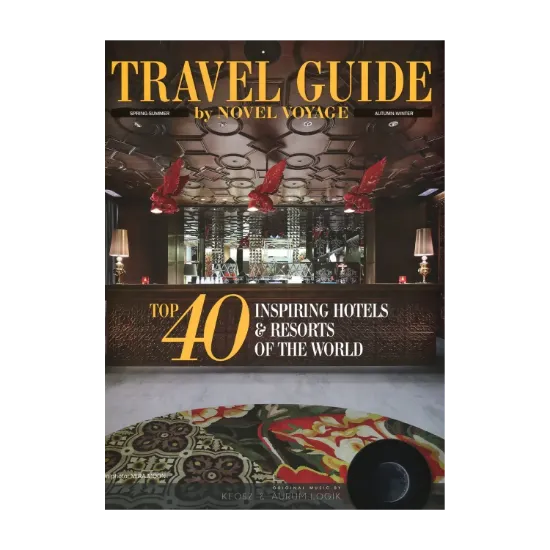 Зображення Travel Guide by Novel Voyage. Top 40 Inspiring Hotels & Resorts of the World