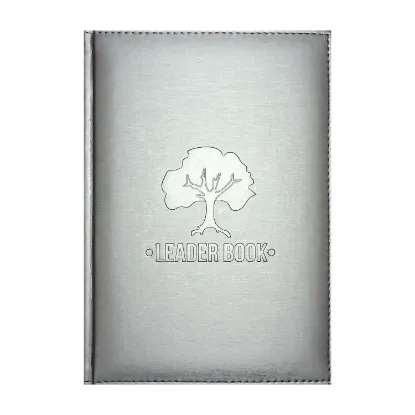 Зображення Еженедельник Leader Book (серебряный)