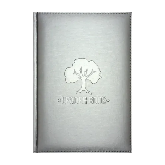 Зображення Еженедельник Leader Book (серебряный)