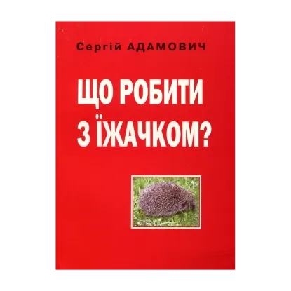 Зображення Що робити з їжачком?