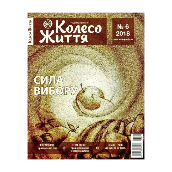 Зображення Колесо Життя. Журнал. Випуск № 6, 2018. Сила вибору