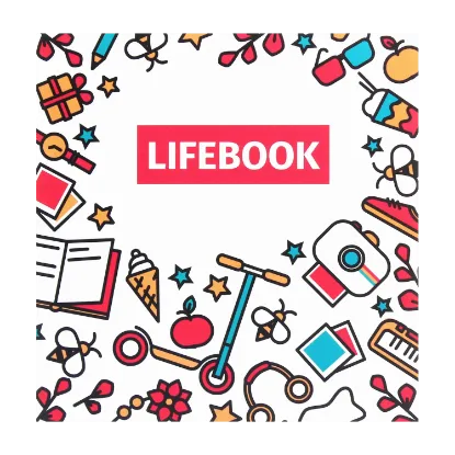 Зображення Lifebook. Класнюча дівчинка (білий)