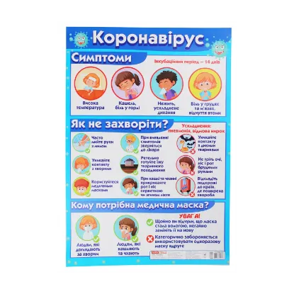Зображення Плакат. Коронавірус