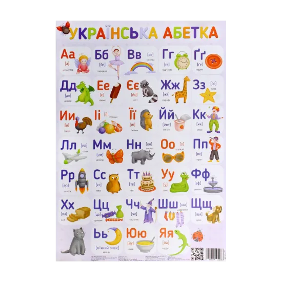 Зображення Плакат. Українська абетка